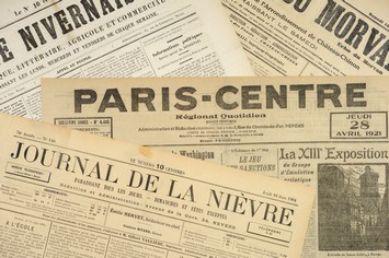 Cliquer sur l'image pour accéder à la presse numérisée